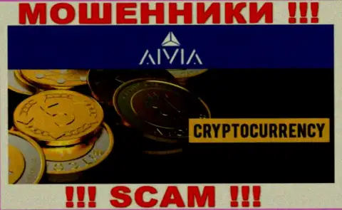 Aivia Io, работая в сфере - Crypto trading, лишают средств наивных клиентов
