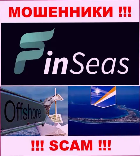FinSeas специально обосновались в офшоре на территории Marshall Island - это ШУЛЕРА !!!