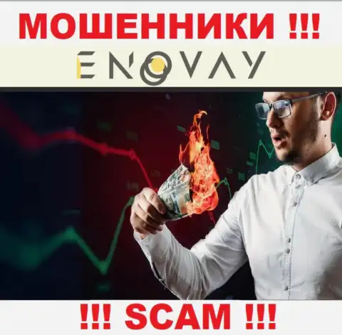 Хотите зарабатывать в internet сети с мошенниками EnoVay Com - это не получится однозначно, ограбят
