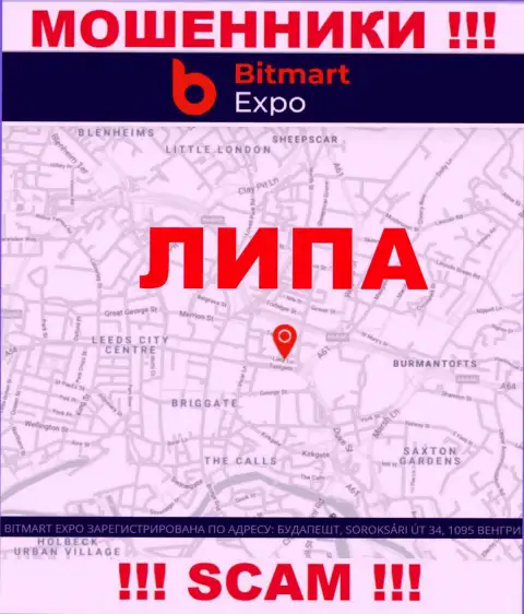 Фиктивная информация о юрисдикции Bitmart Expo !!! Будьте очень осторожны - это МОШЕННИКИ