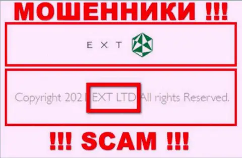 Остерегайтесь лохотронщиков ЕХТ - присутствие инфы о юридическом лице EXT LTD не делает их солидными