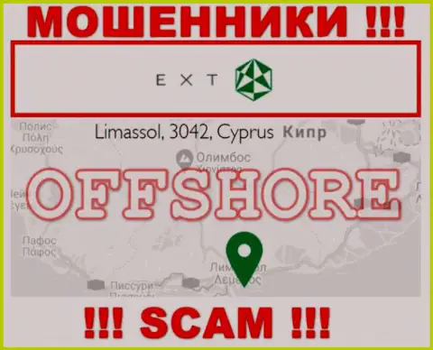 Офшорные internet-мошенники EXT прячутся здесь - Cyprus