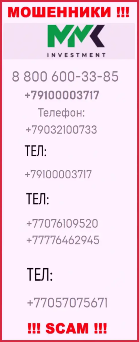 Ворюги из компании Акционерное общество ВСЕ ИНВЕСТИЦИИ звонят и разводят на деньги доверчивых людей с различных номеров