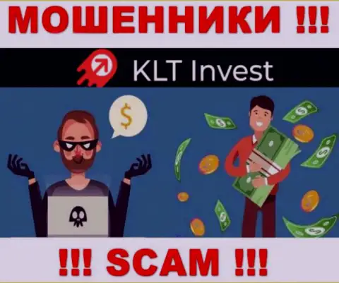 Не нужно платить никакого комиссионного сбора на доход в KLT Invest, ведь все равно ни копеечки не вернут