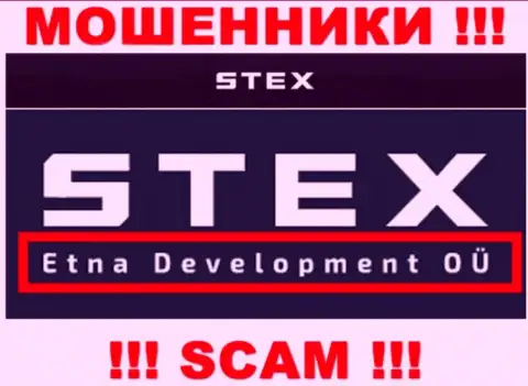 На интернет-портале Стекс говорится, что Etna Development OÜ - это их юр. лицо, однако это не обозначает, что они солидные