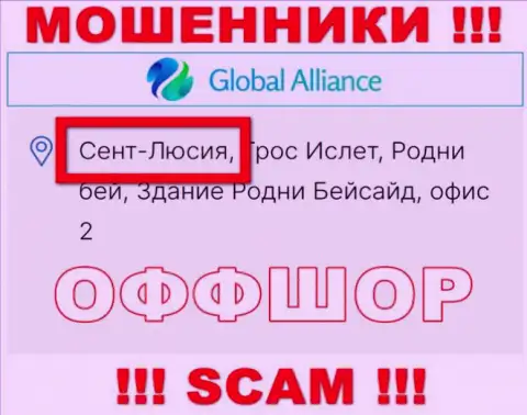 С ворюгой ГлобалАлльянс Ио довольно опасно взаимодействовать, они базируются в офшоре: Saint Lucia