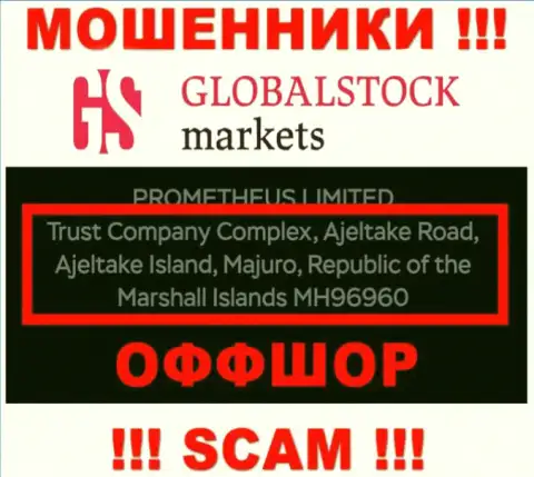 Global Stock Markets - это АФЕРИСТЫ ! Зарегистрированы в офшорной зоне - Trust Company Complex, Ajeltake Road, Ajeltake Island, Majuro, Republic of the Marshall Islands