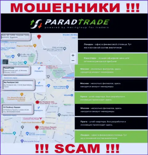 ParadTrade - это МОШЕННИКИ, отсиживаются в офшорной зоне по адресу - Suite 305. Griffith Corporate Centre, Beachmont, Kingstown, St. Vincent and the Grenadines