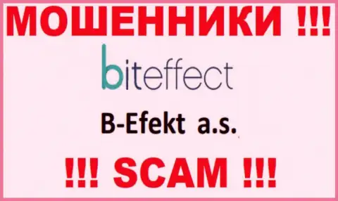 BitEffect Net - это ВОРЮГИ !!! B-Efekt a.s. - это компания, которая владеет данным разводняком