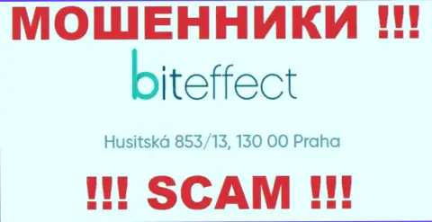 Bit Effect, по тому юридическому адресу, что они указали у себя на портале, не найдете, он фейковый