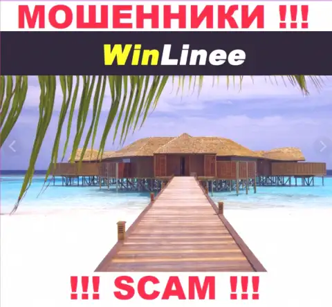 Не попадите в ловушку интернет-мошенников WinLinee Com - спрятали данные о официальном адресе регистрации