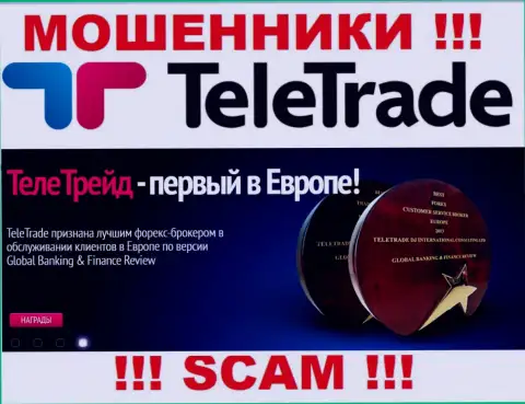 Forex - конкретно в этой области действуют коварные интернет-обманщики TeleTrade Org