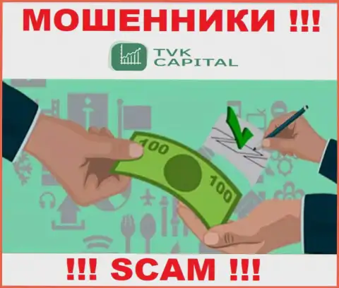 Абсолютно никто не контролирует деяния TVK Capital, а значит действуют противозаконно, не работайте с ними