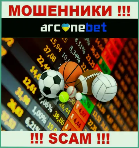 ArcaneBet Pro - это хитрые мошенники, тип деятельности которых - Online bookmaker