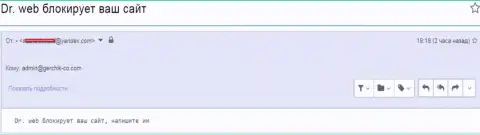 Жулики из Герчик и Ко блокируют сайт Gerchik-Co.Com с отзывами об их жульничестве